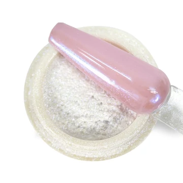 Körömdíszítő White Pearl Krómpor - 84207-5