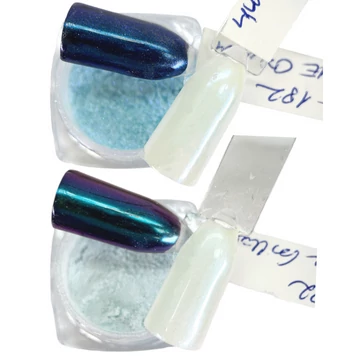 Körömdíszítő - Pigmentpor - Go2680-182 - Kék