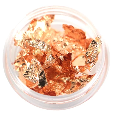 Körömdíszítő - Füst Fólia Rosegold