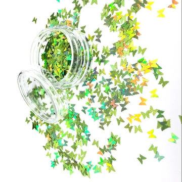 Körömdíszítő - Pillangó Zöld