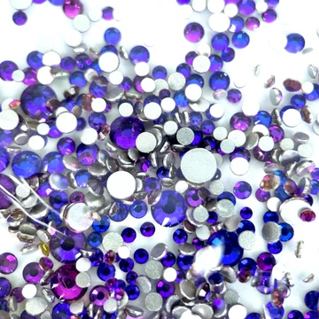 Körömdíszítő Kristály - Vegyes Méret - 720Db - Qqs-230621