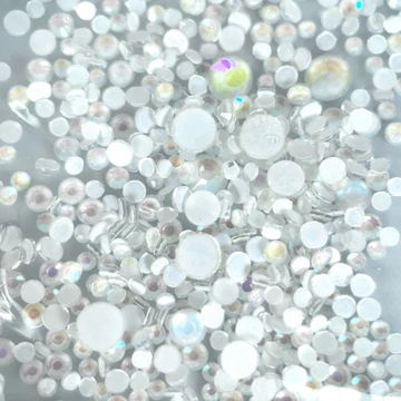 Körömdíszítő Kristály -Világítós Sötétben- Vegyes Méret - 720Db - Qqs-230625
