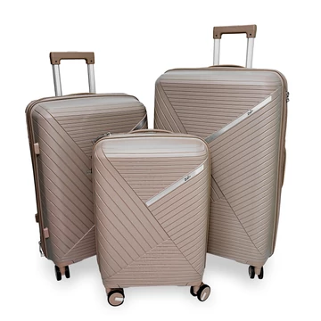 Zellia Polipropilén Bőrönd 209 - Khaki Szett