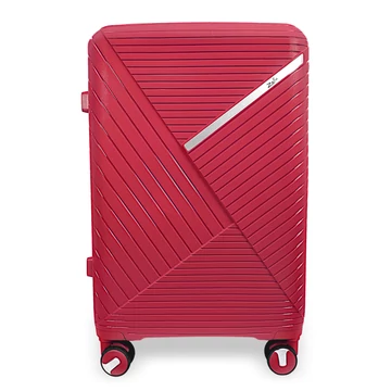 Zellia Polipropilén Bőrönd 209 - Piros L Méret - 75 X 51 X 31 Cm