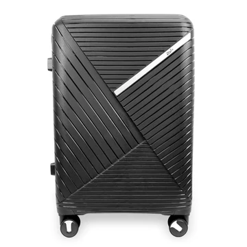 Zellia Polipropilén Bőrönd 209 - Fekete L Méret - 75 X 51 X 31 Cm