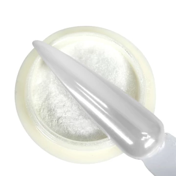 Körömdíszítő - Krómpor - Shell Powder - 84354 - Fehér