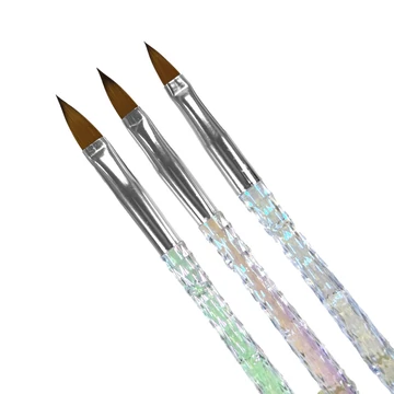 Porcelán Ecset Szett - 3 Db - 83811