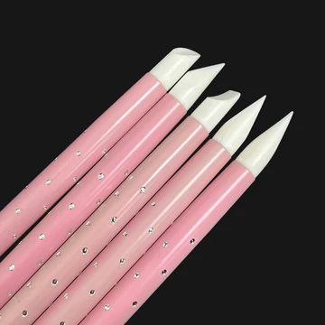 Díszítő Ecset - Szilikon Fej Ecset Szett