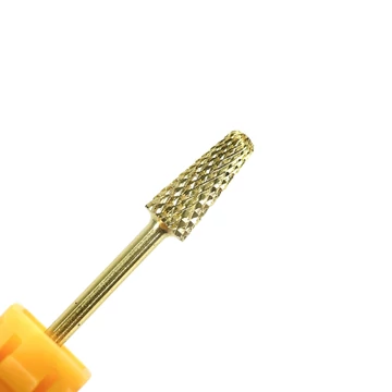 Kúpos Hengerű Arany-Karbid Fej - Csiszolófej - 040 - 3/32" - Sm26816