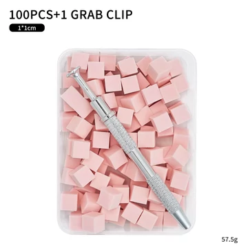 Fém Ombre Szivacsos Felszedő Készlet – Kocka Szivacsokkal - Qqs-250801 - Pink