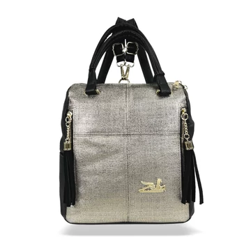 Zellia Női Hátizsák 25180 Fekete-Arany - Ch -