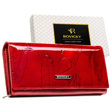 Peterson Női Bőr Pénztárca Rpn-20A-Ym-5777 Red - Piros