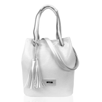 Zellia Női Válltáska C200 Ezüst - Csillámos -
