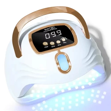 Nagy Teljesítményű, 268 W-Os Gél Uv Led-Es Körömlámpa - 57 Led-Del - Sun S5 - Rosegold Nagy Teljesítményű, 268 W-Os Gél Uv Led-Es Körömlámpa - 57 Led-Del - Sun S5 - Rosegold
