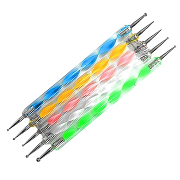 Pontozó Ecset Szett - 5 Db - Spirál - Qqs-210139 Pontozó Ecset Szett - 5 Db - Spirál - Qqs-210139