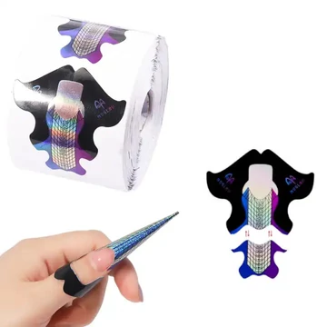 Műköröm Építő Sablon | 500 Db - Qqs-230851 Műköröm Építő Sablon | 500 Db - Qqs-230851