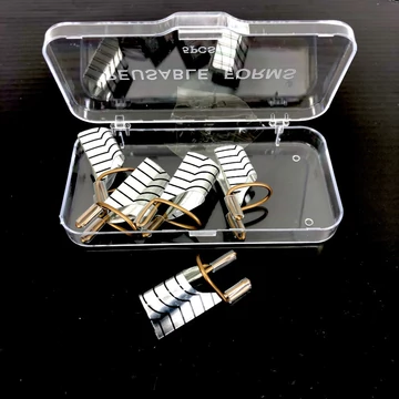 Újrahasználható Körömforma - Ezüst -