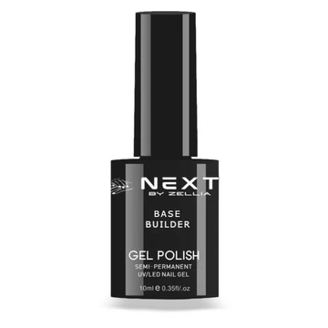 Next By Zellia Base Builder - Hema / Tpo Free - 10 Ml - Clear