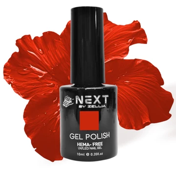 Next By Zellia Gél Lakk 10Ml - Hema / Tpo Free - 002-RUBIN VÁGY PIROS