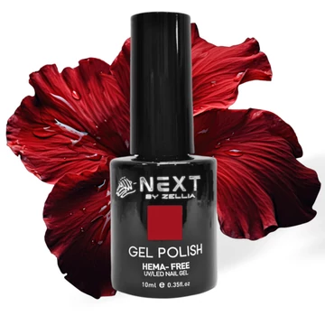 Next By Zellia Gél Lakk 10Ml - Hema / Tpo Free - 007-SELYEMVÖRÖS PIROS