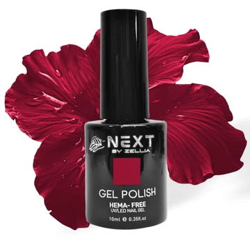 Next By Zellia Gél Lakk 10Ml - Hema / Tpo Free - 009-FEKETE CSERESZNYE-BURGUNDI