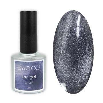Essaco Gél Lakk -Bársony Hatás | Mágneses - Ice Gel - 7,5Ml - 008