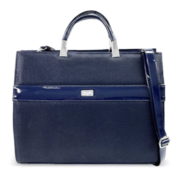 Zellia Női Kézi-Aktatáska Zv2101 Sötét Kék - Lakk-Ryz - Zellia Női Kézi-Aktatáska Zv2101 Sötét Kék - Lakk-Ryz -