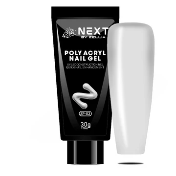 Next By Zellia Poly Gél / Acrylgel Zp-02 - Milky White
