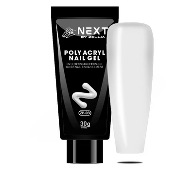 Next By Zellia Poly Gél / Acrylgel Zp-03 - White