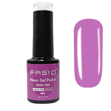 Fasio Gél Lakk - Neon Gel Polish - 6Ml - 001 - Hema | Tpo Free Fasio Gél Lakk - Neon Gel Polish - 6Ml - 001 - Hema | Tpo Free