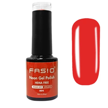 Fasio Gél Lakk - Neon Gel Polish - 6Ml - 004 - Hema Free | Tpo Free Fasio Gél Lakk - Neon Gel Polish - 6Ml - 004 - Hema Free | Tpo Free