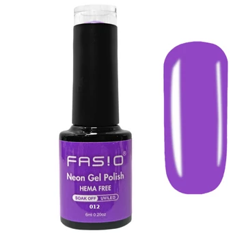 Fasio Gél Lakk - Neon Gel Polish - 6Ml - 012 - Hema Free | Tpo Free Fasio Gél Lakk - Neon Gel Polish - 6Ml - 012 - Hema Free | Tpo Free
