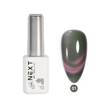 Next By Zellia Gél Lakk 10Ml - Galaxy Ceramics Cat Eye - 001 Next By Zellia Gél Lakk 10Ml - Galaxy Ceramics Cat Eye - 001
