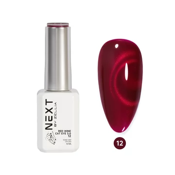 Next By Zellia Gél Lakk 10Ml - Red Wine Cat Eye - 012