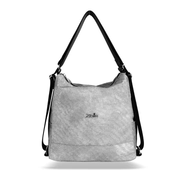 Zellia Női Válltáska/Hátizsáká Alakítható Zlb317 Jeans Gray - Szürke Zellia Női Válltáska/Hátizsáká Alakítható Zlb317 Jeans Gray - Szürke