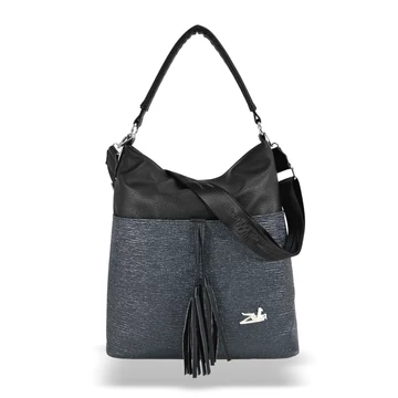 Zellia Női Válltáska 21031 Fekete-Grafit - Groove - Zellia Női Válltáska 21031 Fekete-Grafit - Groove -