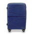 Kép 2/7 - Bőrönd - 008 - M-Es Közepes Méret - Polypropylene - 67 X 47 X 27 - Sötét Kék