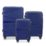 Kép 1/10 - Polipropilén Bőrönd Szett - 3 Az 1-Ben Készlet 008-Es Modell - Sötét Kék