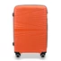 Kép 2/7 - Bőrönd - 008 - M-Es Közepes Méret - Polypropylene - 67 X 47 X 27 - Narancssárga