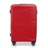 Kép 2/7 - Bőrönd - 008 - M-Es Közepes Méret - Polypropylene - 67 X 47 X 27 - Piros