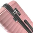 Kép 6/7 - Bőrönd - 008 - M-Es Közepes Méret - Polypropylene - 67 X 47 X 27 - Rosegold