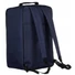 Kép 3/8 - Peterson - Vízálló Kézi Poggyász Hátizsák -  Navy-Black - Ptn Bpp-06-0919 Na -  40 X 25 X 20 Cm