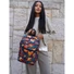 Kép 1/12 - Rovicky Hátizsák | Kézipoggyász - Mintás - R-Pl-01-0422 S13 - 40 X 25 X 20 Cm - Csillámnos