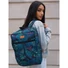 Kép 2/12 - Rovicky Hátizsák | Kézipoggyász - Mintás - R-Pl-01-0460 S17 - 40 X 25 X 20 Cm - Csillámnos