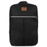 Kép 2/6 - Peterson Hátizsák   Ptn   Pp-Black-Silver Fekete-Ezüst  - 40 X 25 X 20 -
