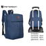 Kép 1/4 - Peterson Hátizsák Ptn Pp-Blue-Black - 40 X 25 X 20 -