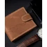 Kép 3/10 - Férfi Bőr Pénztárca N0035L-Chm Cognac