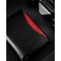 Kép 2/11 - Férfi Bőr Pénztárca 1541-03-Bor-1287 Black-Red