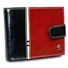 Kép 1/11 - Férfi Bőr Pénztárca 324L-Rba-D Black-Red