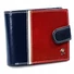 Kép 1/11 - Férfi Bőr Pénztárca 324L-Rba-D Navy-Red